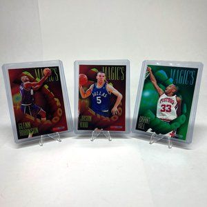 Grant Hill, Jason Kidd, Glenn Robinson 1994 Hoops Magics All-Rookies *3 Card Lot